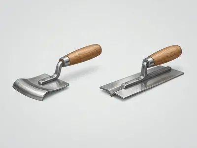 Illustration: Concrete edger and groover