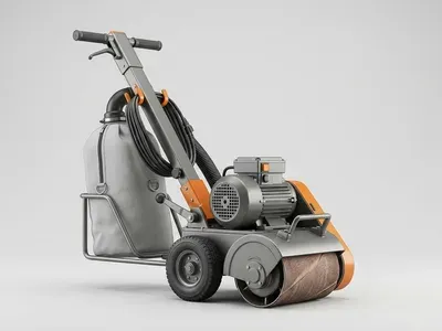 Illustration: Drum or orbital floor sander