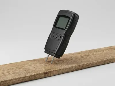 Illustration: Flooring moisture meter