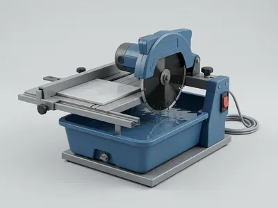 Illustration: Tile wet saw