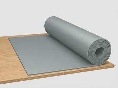 Illustration: Underlayment / vapor barrier