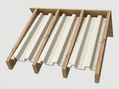 Illustration: Attic ventilation baffles