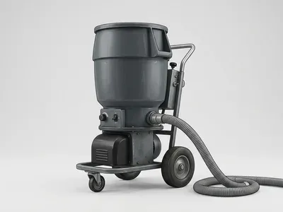 Illustration: Insulation blower (rental-grade)
