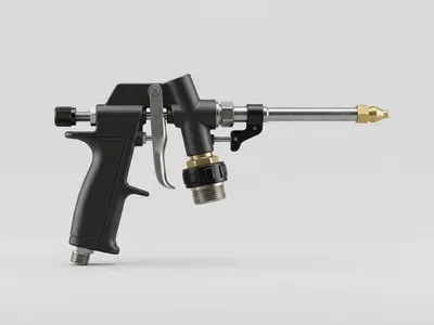 Illustration: Foam/caulk gun for air sealing